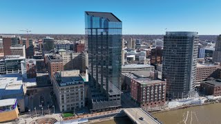 2023 Best Grand Rapids 5.1K 50fps Drone Stock Footage by Caleb Staufer Licensed Part 107 Pilot