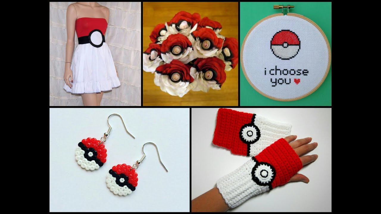 DIY Pokeball Themed Stuff - Pokemon Go Inspired - YouTube