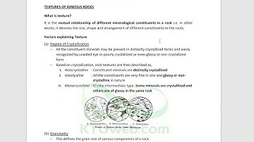 GEOLOGY MODULE  4 PART 1 (2015 scheme)