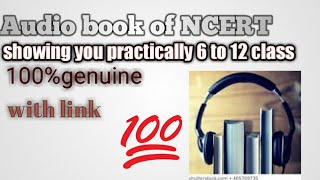 NCERT audio book for all subjects by CBSC