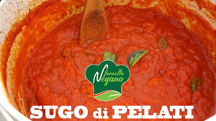 SUGO DI PELATI | ricetta veloce