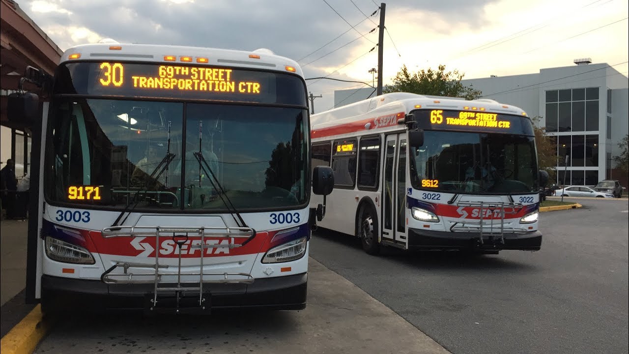 septas brand new 2016 2017 new flyer xcelsior xde40s enter septa new flyer