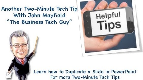 Two Minute Tech Tip - Using Snagit Part 1