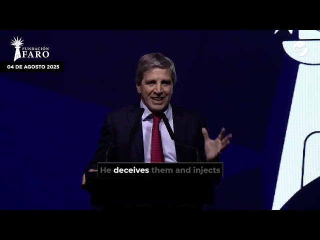 Parásitos mentales explicado por Luis Caputo y Javier Milei