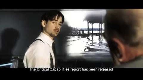 Minority Report... with a Gartner Critical Capabilities twist