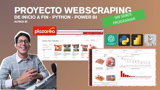¡Proyecto real de WebScraping sin saber programar! (Python - Power BI)