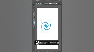 Twist Effect Trick 20 seconds Adobe Illustrator #agdesigner #shortsfeed #illustratorshorts