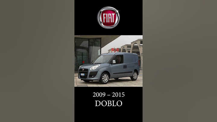 Fiat Doblo #evolution