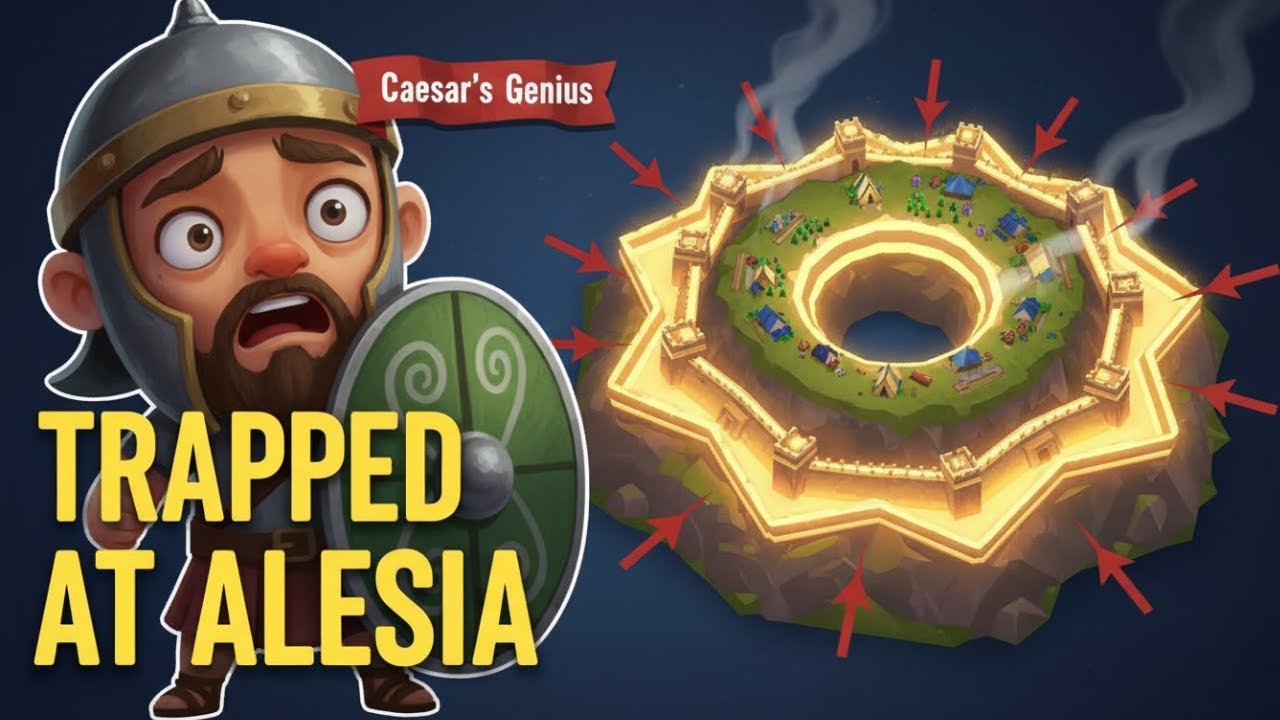 Battle of Alesia: How 50k Romans Crushed 330k