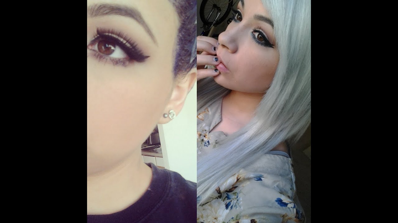 5. Before and After: Lilac Hair Dye Over Faded Blue Hair - wide 3