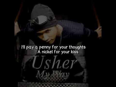 Usher - I Will (Lyrics Video)