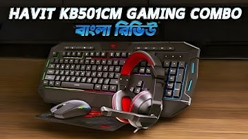 Havit KB501CM Gaming Combo 4 In 1 Full Bangla Review 2025