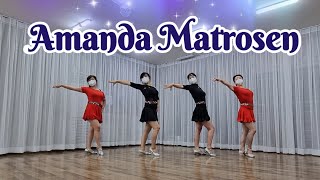 Amanda Matrosen Line Dance (High Beginner)/Choreo: Yulia P M & Roy R Dayoh (INA)