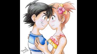 My Favorite Fan Arts of Ash x Misty by Miya Toriaka (Please, Support Her on DeviantArt)