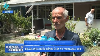 Şəkidə Bıçaqlanma Nəticəsində Ölən Və Yaralanan Var -S