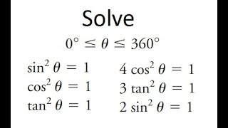 Grade 12 Advanced Functions - Solving Quadratic Trig Equation (ch 7.6)