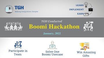 Boomi Hackathon by TGH