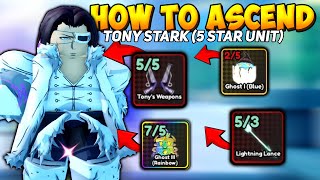 HOW TO ASCEND TONY STARK IN ALL STAR TOWER DEFENSE X