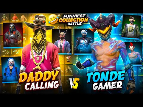 Indian Server Highest Level Player @DADDY CALLING Vs Tonde Gamer Funniest Collection Battle