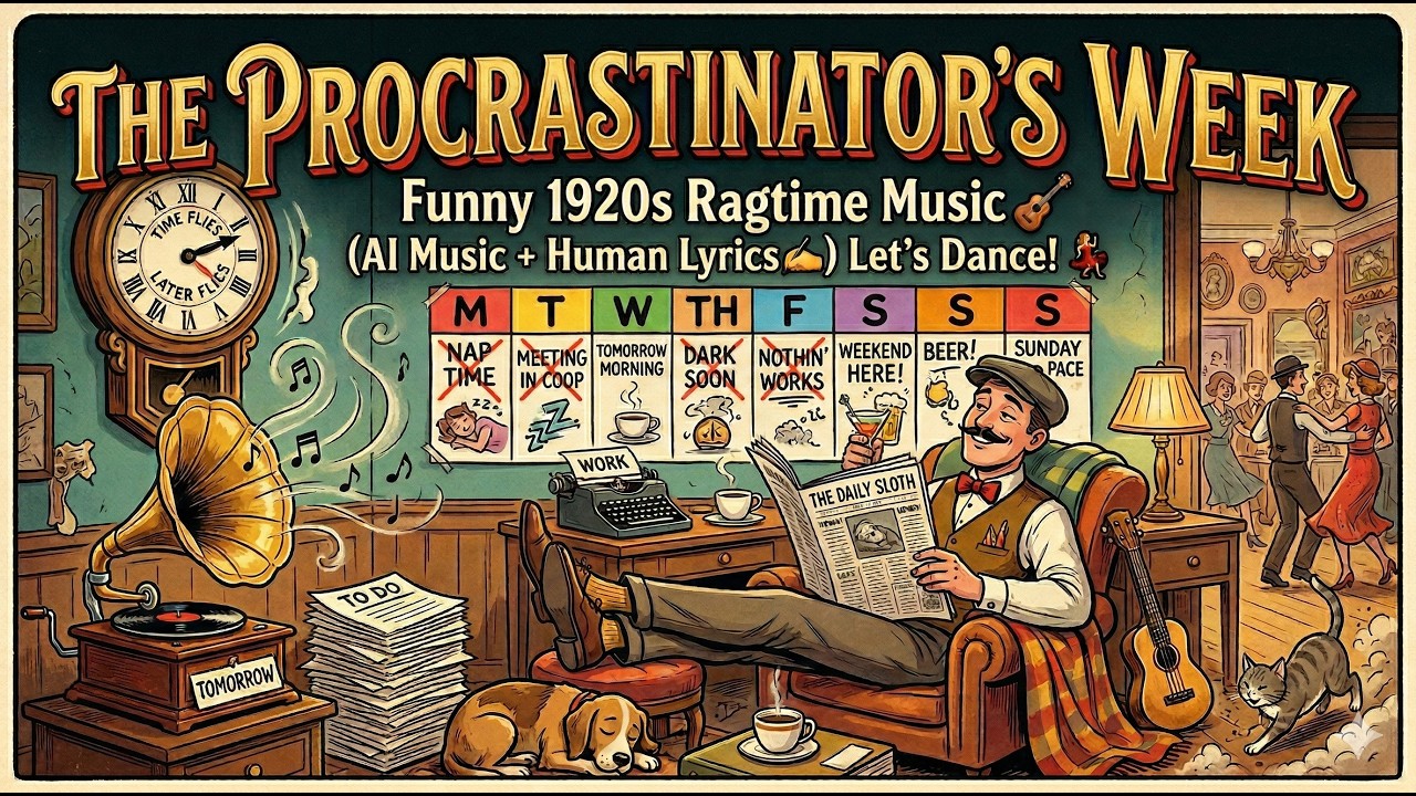 Funny 1920s Ragtime Music🎹