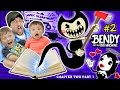 DON'T SCARE MY BABY! Bendy and the Ink Machine #2 CHAPTER TWO (FGTEEV plays SCARY MICKEY MOUSE Game)