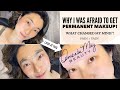 Why I Was Afraid To Try Makeup Tattoo?! (Amanda May Beauty Boss Does Powder Brows On Me)