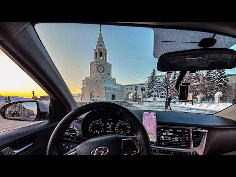 Выходные в такси / пробки 7 баллов / работа в такси в Казани