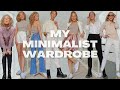 My minimalist wardrobe + how I style it #minimalistwardrobe