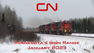 CN&#39;s Iron Range in January 2023