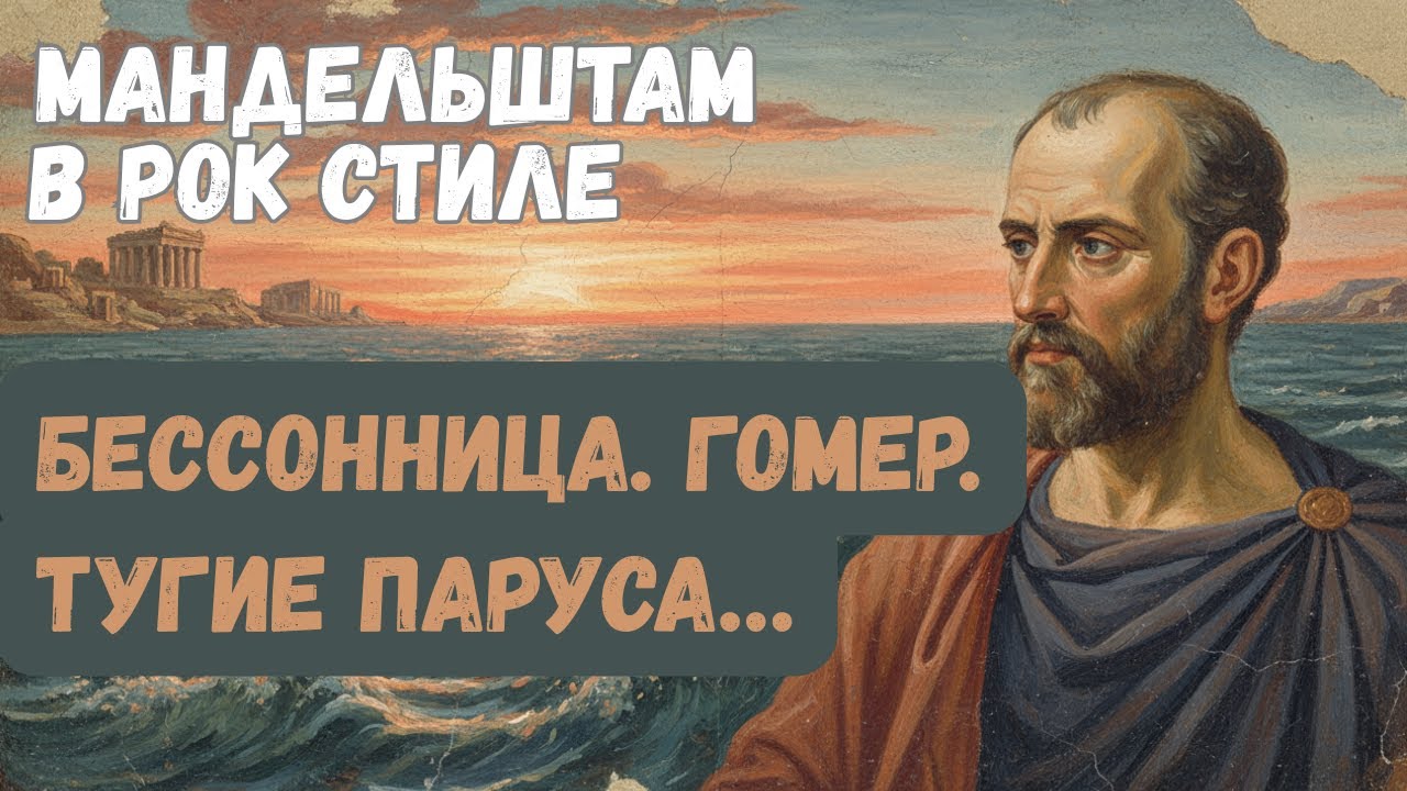 Мандельштам [Рок стиль] Бессонница. Гомер. Тугие паруса.