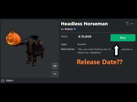 Headless Horseman, Roblox Wiki
