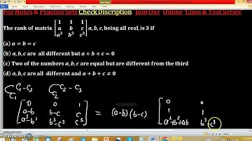 download linear algebra pdf rank of the matrix iit jam mathematics