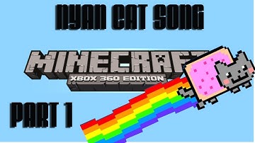 Minecraft Xbox 360 How to make a song using Note blocks Part 1 (Nyan Cat Song)