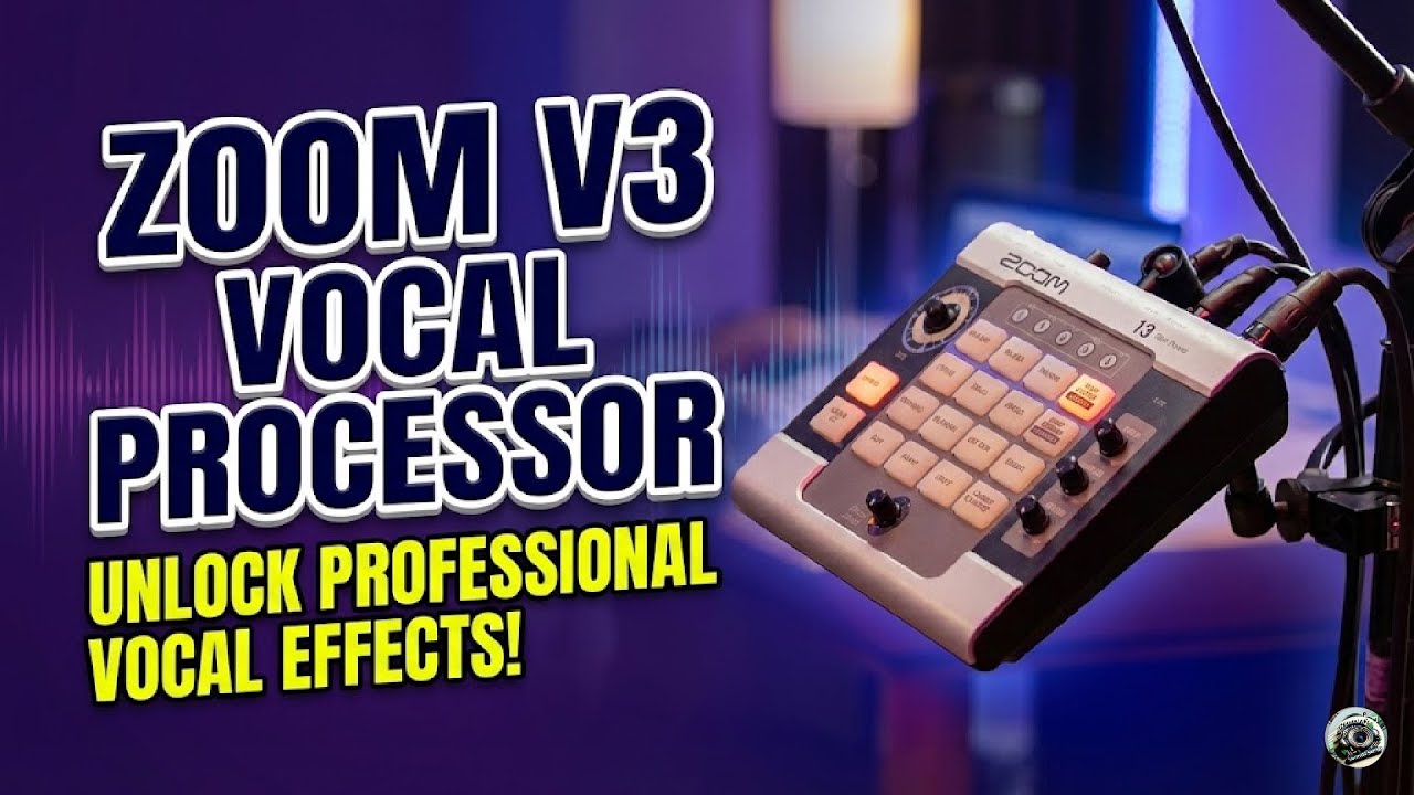 Zoom V3 Vocal Processor Review: Is This the BEST Vocal Harmony