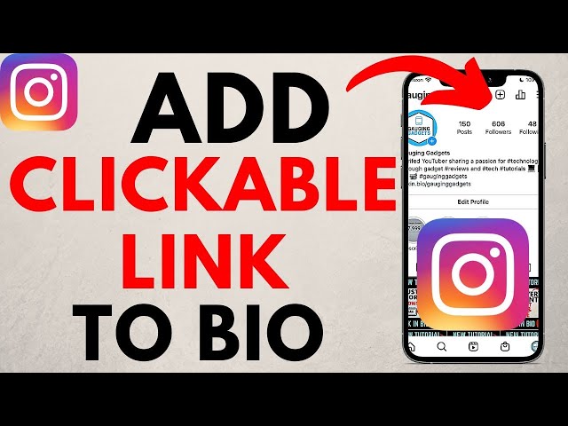 How To Add Clickable Link To Instagram Bio - Add Link In Bio 2022 - Youtube