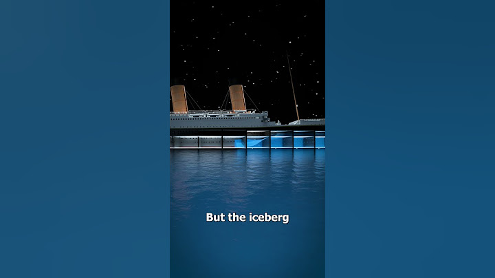 How The Titanic Sank 😔