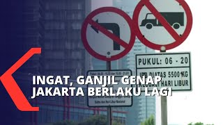 Aturan Ganjil Genap Kembali Berlaku Lagi di Jakarta screenshot 2