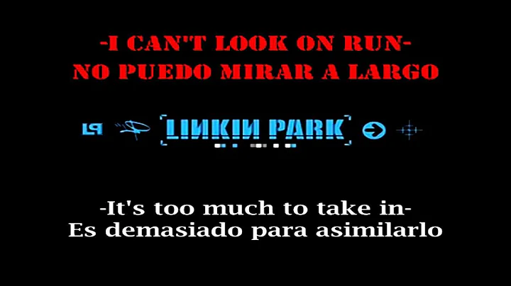 Linkin Park By_myslf [By myself - Remix] subtitulado español e ingles (Reanimation Remix) HD