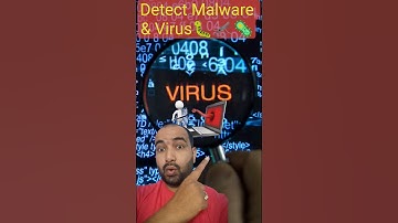 Detect Virus 🦠 Malware 🐛 #shorts #viral #cybersecurity