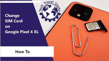 How To Change SIM Card In A Google Pixel 4 XL - Avoid Roaming Charges With A Local SIM Card