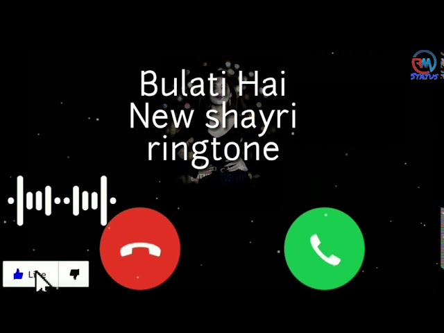 Bulati hai Magar jaane ka nahi ringtone