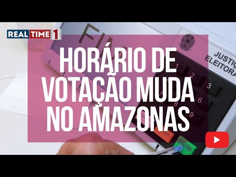 Eleições 2022: TRE-AM muda horário de votação