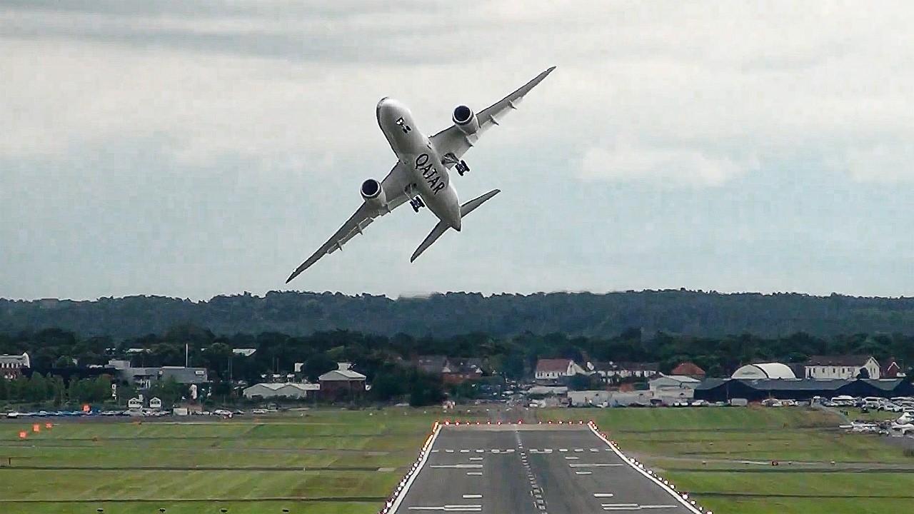 Pilot Takes Off Too Steeply