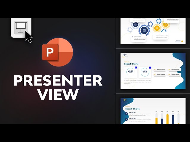 powerpoint presentation with video of presenter