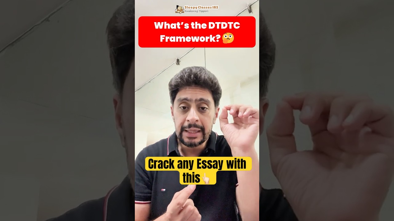 Ask Yourself These 5 Questions Before Writing Any Essay | D.T.D.T.C. Framework