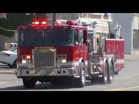 Fire Trucks Responding Compilation - YouTube