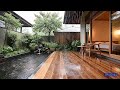 Rain Forest Rain Sounds with Gentle Piano for Night Meditation and Sleep