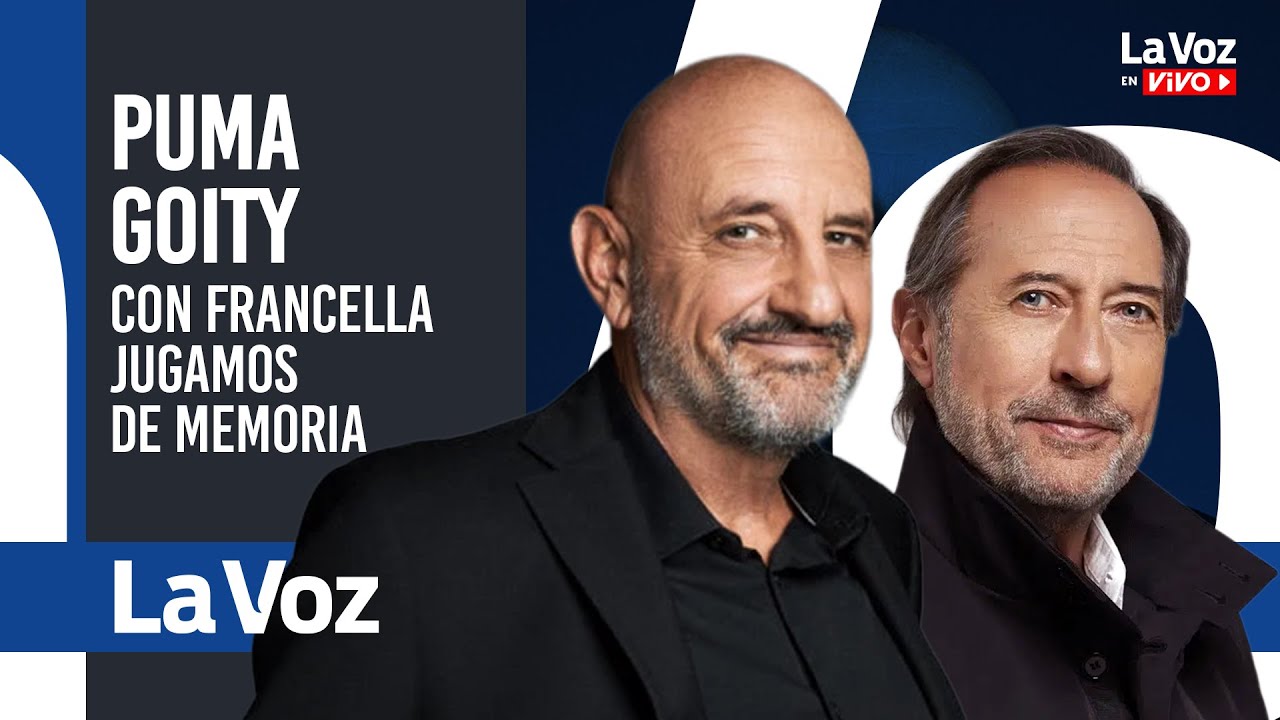 La desopilante imitación que el PUMA GOITY hace de GUILLERMO FRANCELLA ...