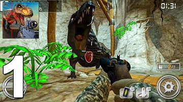 Dino Hunter King - Walkthrough Gameplay Part 1 (iOS, Android)