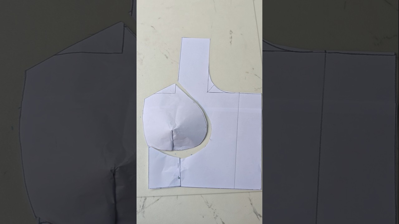 Madhubala blouse Pepar cutting ।